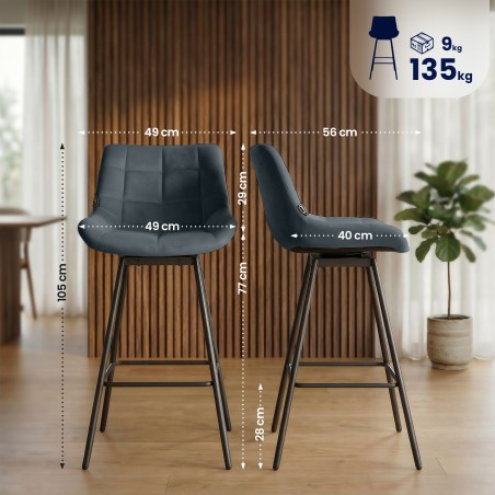 Tabouret de bar Dalston