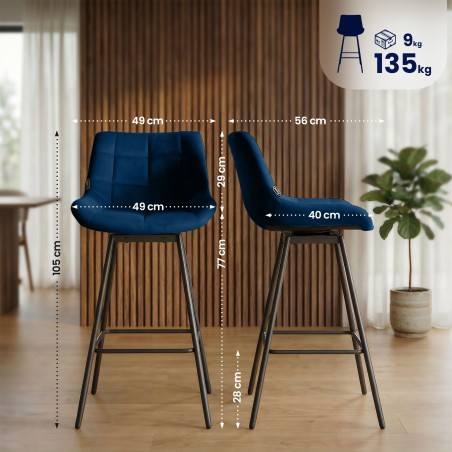 Tabouret de bar Dalston