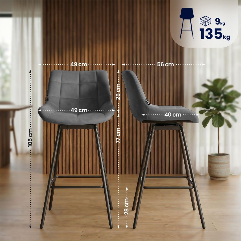Tabouret de bar Dalston