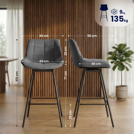 Tabouret de bar Dalston