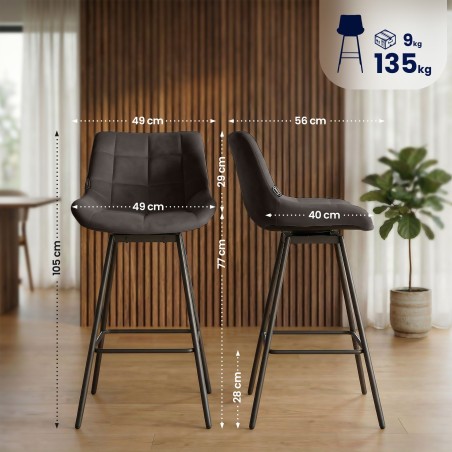 Tabouret de bar Dalston