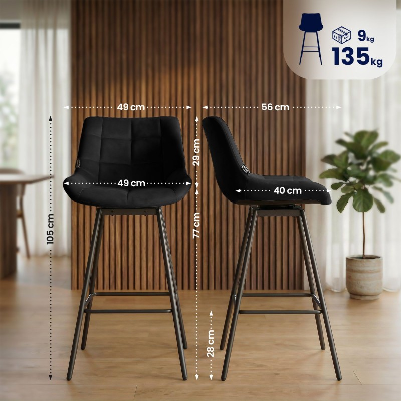 Tabouret de bar Dalston