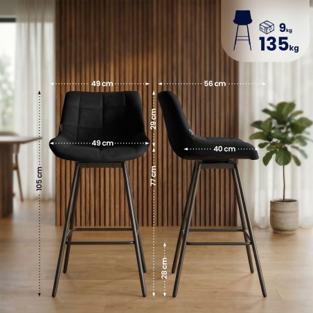 Tabouret de bar Dalston