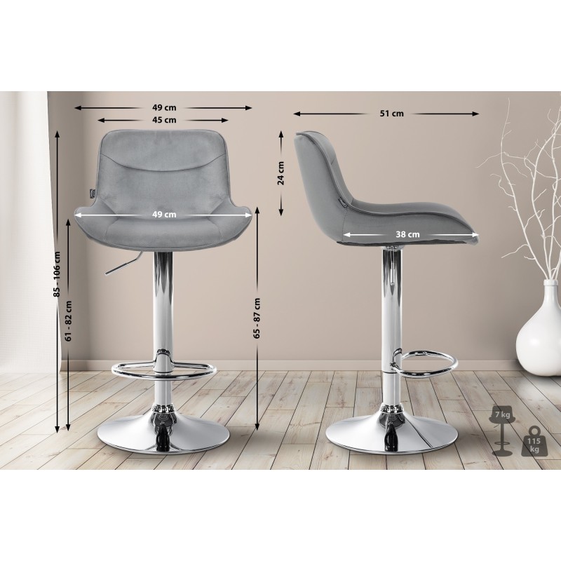 Tabouret de bar Ludlow