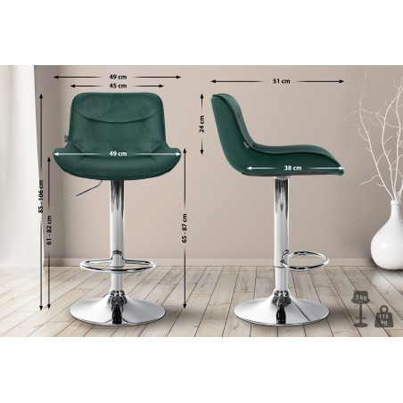 Tabouret de bar Ludlow