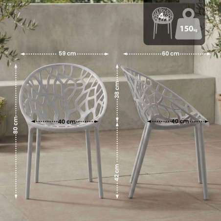 Chaises Trinity