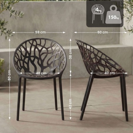 Chaises Trinity