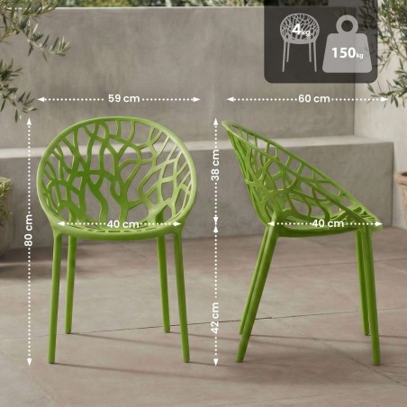 Chaises Trinity