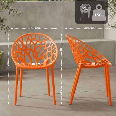 Chaises Trinity