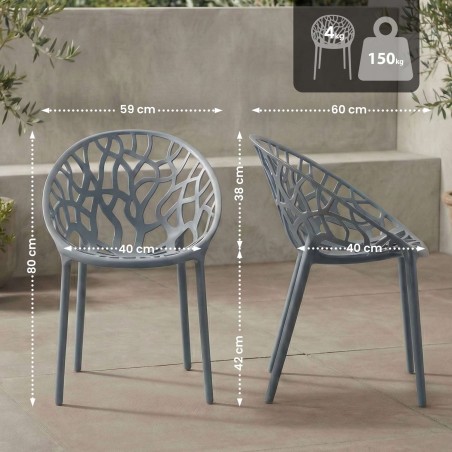 Chaises Trinity