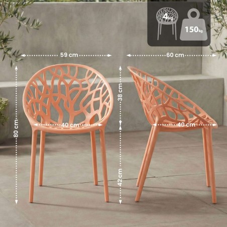 Chaises Trinity