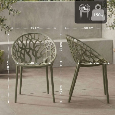 Chaises Trinity