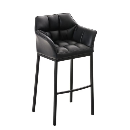 Tabouret de bar Vandam — Similicuir · Noir