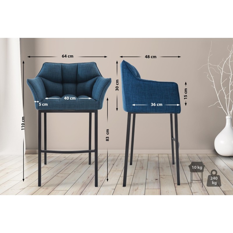 Tabouret de bar Vandam