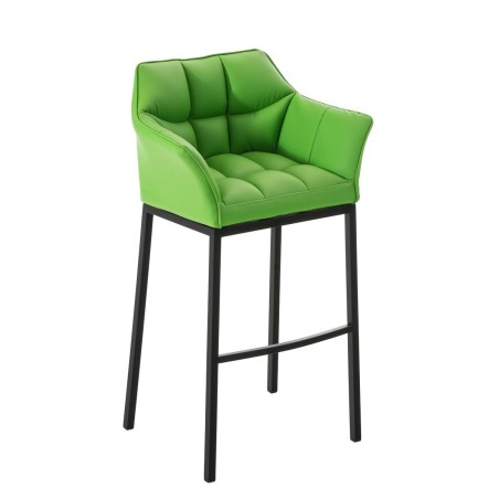Tabouret de bar Vandam — Similicuir · Vert