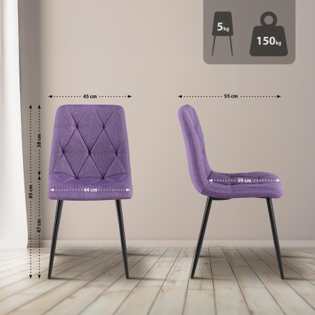 Chaises Sloane