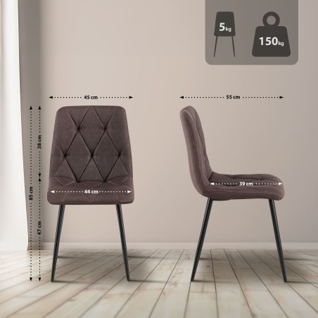 Chaises Sloane