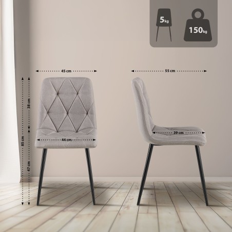 Chaises Sloane