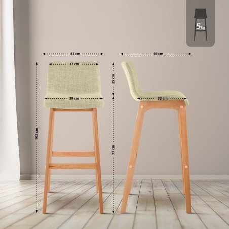 Tabouret de bar Charlton