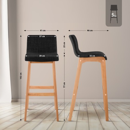 Tabouret de bar Charlton