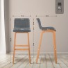 Tabouret de bar Charlton