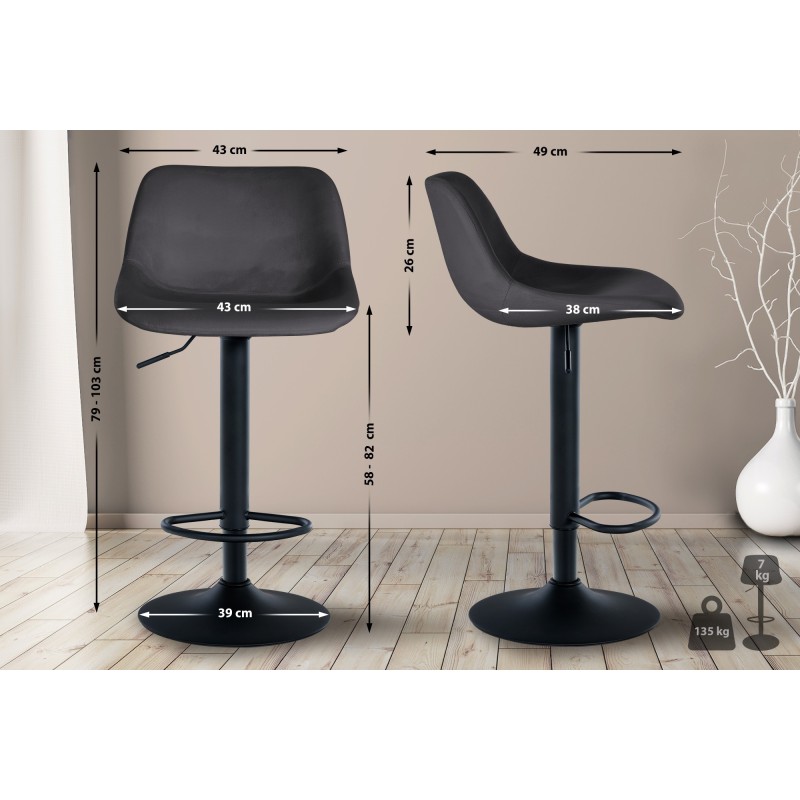 Tabouret de bar Murray
