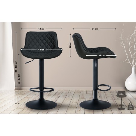 Tabouret de bar Whitehall