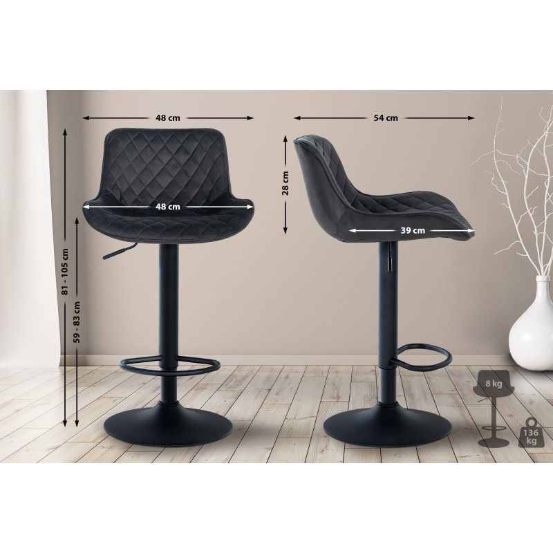 Tabouret de bar Whitehall