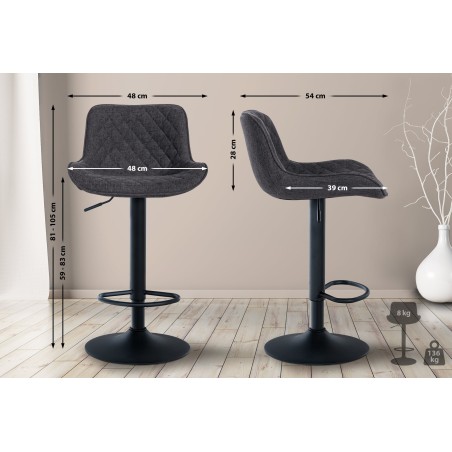 Tabouret de bar Whitehall
