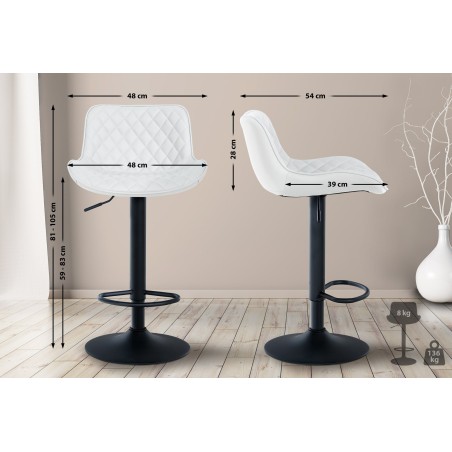 Tabouret de bar Whitehall