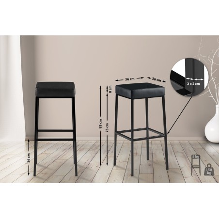 Tabouret de bar Beekman 85