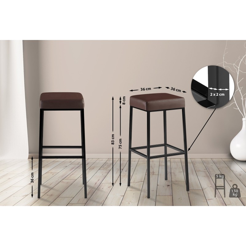 Tabouret de bar Beekman 85