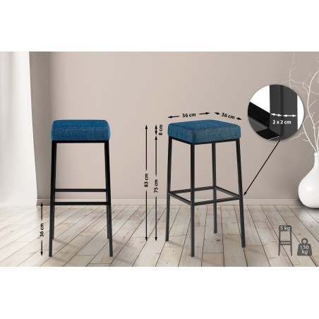 Tabouret de bar Beekman 85
