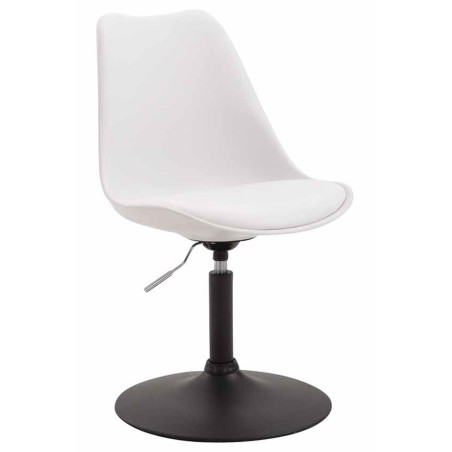 Chaise Dominick — Plastique · Blanc