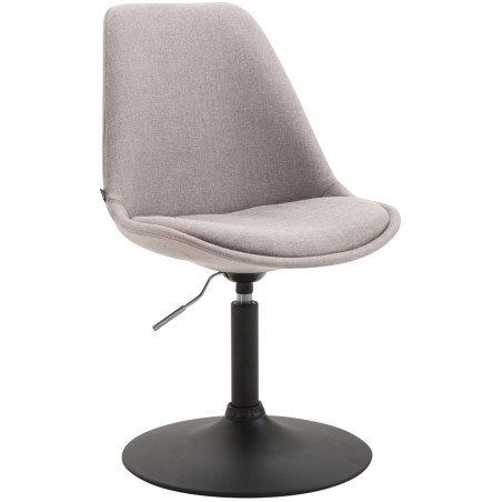 Chaise Dominick — Tissu · Gris