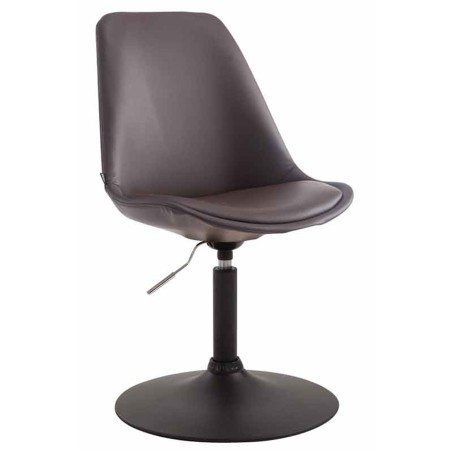 Chaise Dominick — Similicuir · Marron