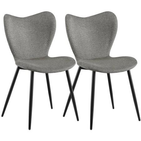 Chaises Spruce — Tissu · Gris