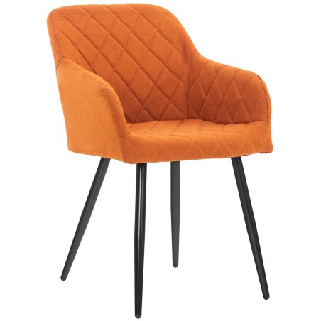 Chaise Moore — Tissu · Orange