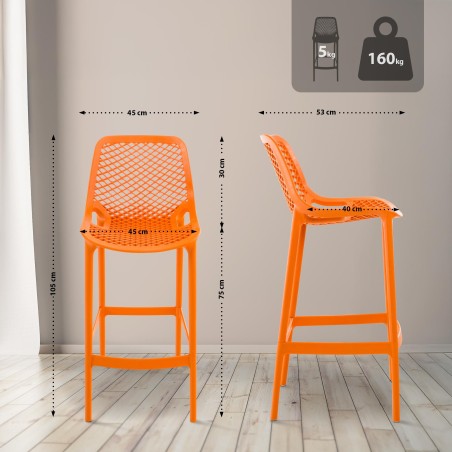 Tabouret de bar Fulton