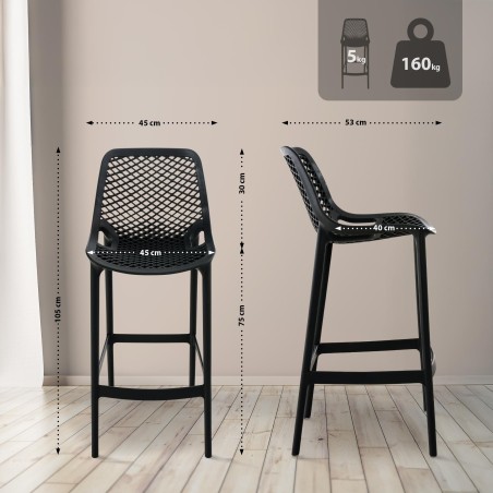 Tabouret de bar Fulton