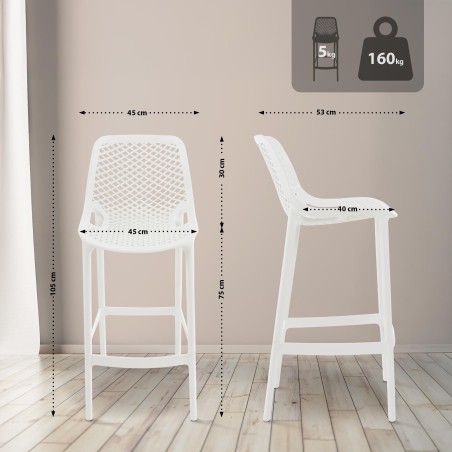 Tabouret de bar Fulton