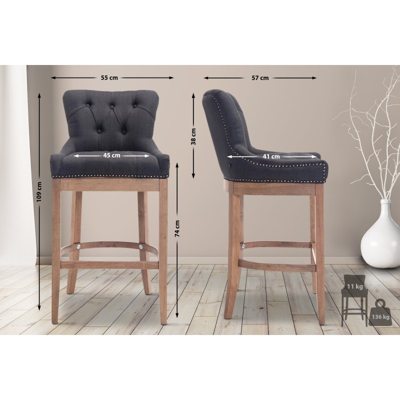 Tabouret de bar Vesey