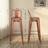 Tabouret de bar Dover