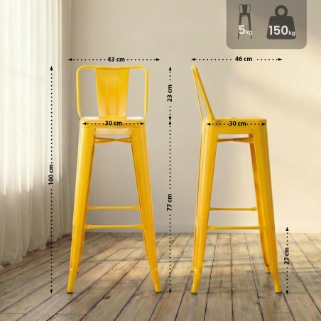 Tabouret de bar Dover