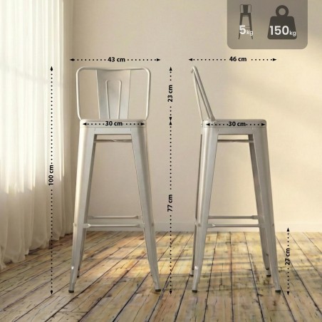Tabouret de bar Dover