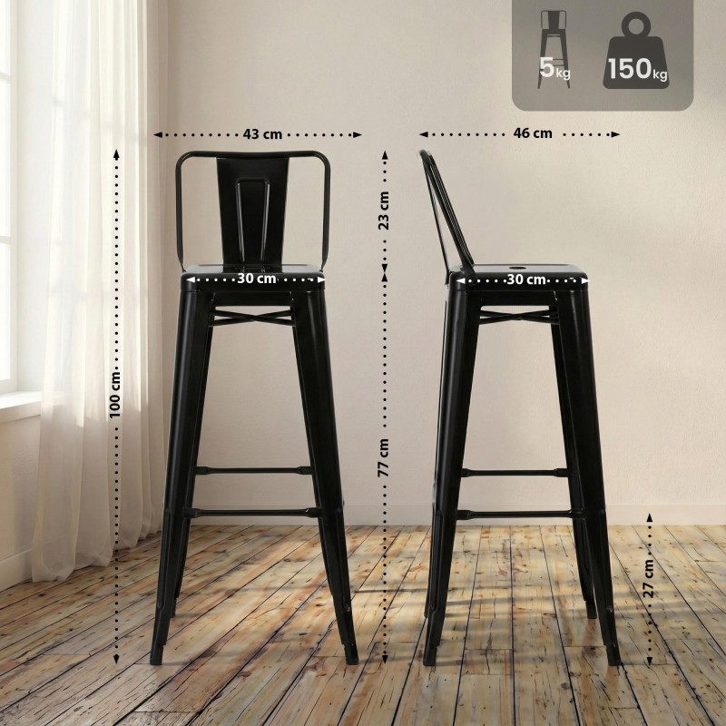 Tabouret de bar Dover