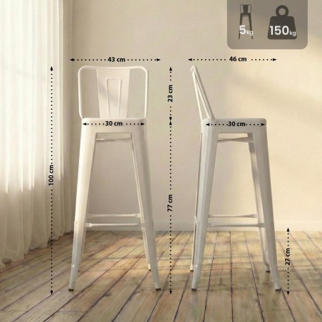 Tabouret de bar Dover