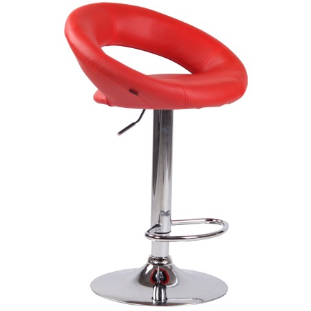 Tabouret de bar Bloomsbury — Similicuir · Rouge