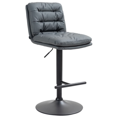 Tabouret de bar Orchard — Similicuir · Gris