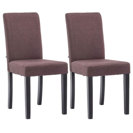 Chaises Hampstead — Tissu · Marron